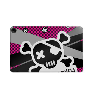 fire max 11 専用 ファイヤーマックス タブレット 専用スキンシール カバー ケース 保護 フィルム ステッカー デコ アクセサリー デザイン 004959 ドクロ ポップ イラスト