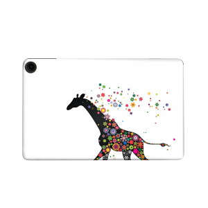 fire max 11 専用 ファイヤーマックス タブレット 専用スキンシール カバー ケース 保護 フィルム ステッカー デコ アクセサリー デザイン 006402 花  動物