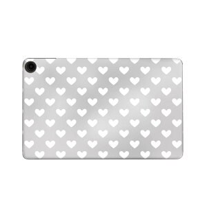fire max 11 専用 ファイヤーマックス タブレット 専用スキンシール カバー ケース 保護 フィルム ステッカー デコ アクセサリー デザイン 006550 ハート 模様