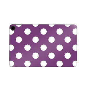 fire max 11 専用 ファイヤーマックス タブレット 専用スキンシール カバー ケース 保護 フィルム ステッカー デコ アクセサリー デザイン 009071 シンプル 水玉 ドット 紫