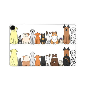 fire max 11 専用 ファイヤーマックス タブレット 専用スキンシール カバー ケース 保護 フィルム ステッカー デコ アクセサリー デザイン 009614 犬 動物 キャラクター