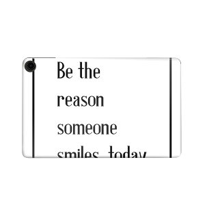 fire max 11 専用 ファイヤーマックス タブレット 専用スキンシール カバー ケース 保護 フィルム ステッカー デコ アクセサリー デザイン 009847 英語 文字 格言