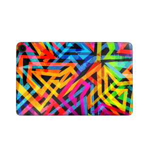 fire max 11 専用 ファイヤーマックス タブレット 専用スキンシール カバー ケース 保護 フィルム ステッカー デコ アクセサリー デザイン 010434 模様 カラフル 派手