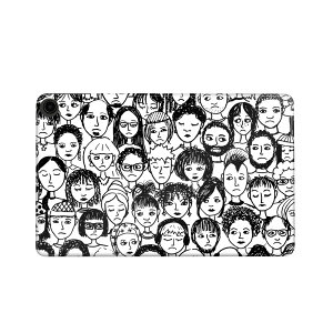 fire max 11 専用 ファイヤーマックス タブレット 専用スキンシール カバー ケース 保護 フィルム ステッカー デコ アクセサリー デザイン 011254 キャラクター 白 黒