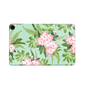 fire max 11 専用 ファイヤーマックス タブレット 専用スキンシール カバー ケース 保護 フィルム ステッカー デコ アクセサリー デザイン 012095 花 植物 夏