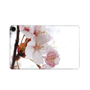 fire max 11 専用 ファイヤーマックス タブレット 専用スキンシール カバー ケース 保護 フィルム ステッカー デコ アクセサリー デザイン 012849 桜 花 春