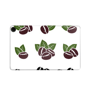 fire max 11 専用 ファイヤーマックス タブレット 専用スキンシール カバー ケース 保護 フィルム ステッカー デコ アクセサリー デザイン 013353 コーヒー 植物 豆