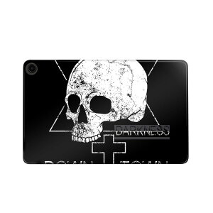 fire max 11 専用 ファイヤーマックス タブレット 専用スキンシール カバー ケース 保護 フィルム ステッカー デコ アクセサリー デザイン 013613 ロック スカル 骸骨