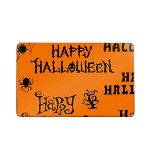 fire max 11 専用 ファイヤーマックス タブレット 専用スキンシール カバー ケース 保護 フィルム ステッカー デコ アクセサリー デザイン 013622 ハロウィン おばけ 蜘蛛