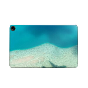 fire max 11 専用 ファイヤーマックス タブレット 専用スキンシール カバー ケース 保護 フィルム ステッカー デコ アクセサリー デザイン 014374 飛行機 海 シルエット