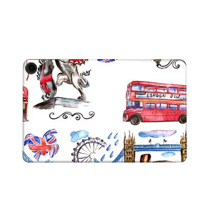 fire max 11 専用 ファイヤーマックス タブレット 専用スキンシール カバー ケース 保護 フィルム ステッカー デコ アクセサリー デザイン 014851 ロンドン 街 イラスト