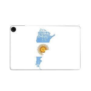fire max 11 専用 ファイヤーマックス タブレット 専用スキンシール カバー ケース 保護 フィルム ステッカー デコ アクセサリー デザイン 018762 国旗 argentina アルゼンチン