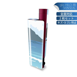 glo HILO plus ��p �f�U�C���X�L���V�[�� �S�� 2���Z�b�g�t���Z�b�g �J�o�[ �P�[�X �ی� �X�e�b�J�[ �f�R �A�N�Z�T���[ �X�e�b�J�[ �ی�V�[�� ���i���Ĕ������V�[�g 001429 �C�@�C�݁@�_