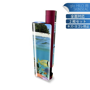 glo HILO plus ��p �f�U�C���X�L���V�[�� �S�� 2���Z�b�g�t���Z�b�g �J�o�[ �P�[�X �ی� �X�e�b�J�[ �f�R �A�N�Z�T���[ �X�e�b�J�[ �ی�V�[�� ���i���Ĕ������V�[�g 003328 �C�@�O���@�ʐ^�@�i