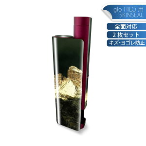 glo HILO plus ��p �f�U�C���X�L���V�[�� �S�� 2���Z�b�g�t���Z�b�g �J�o�[ �P�[�X �ی� �X�e�b�J�[ �f�R �A�N�Z�T���[ �X�e�b�J�[ �ی�V�[�� ���i���Ĕ������V�[�g 023227 �i�F�@�ʐ^