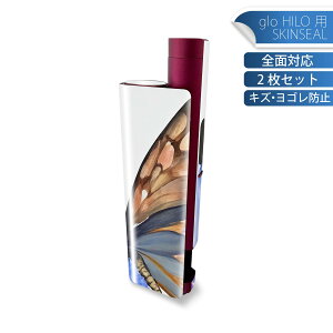 glo HILO plus ��p �f�U�C���X�L���V�[�� �S�� 2���Z�b�g�t���Z�b�g �J�o�[ �P�[�X �ی� �X�e�b�J�[ �f�R �A�N�Z�T���[ �X�e�b�J�[ �ی�V�[�� ���i���Ĕ������V�[�g 033531 ���傤���� ��