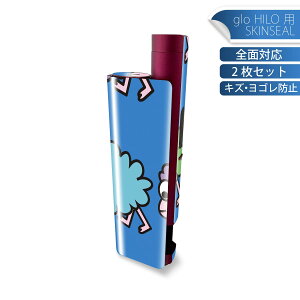 glo HILO plus ��p �f�U�C���X�L���V�[�� �S�� 2���Z�b�g�t���Z�b�g �J�o�[ �P�[�X �ی� �X�e�b�J�[ �f�R �A�N�Z�T���[ �X�e�b�J�[ �ی�V�[�� ���i���Ĕ������V�[�g 004459 �r�@�L�����N�^�[�@