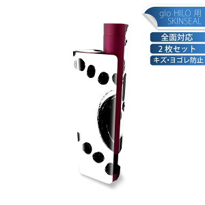 glo HILO plus ��p �f�U�C���X�L���V�[�� �S�� 2���Z�b�g�t���Z�b�g �J�o�[ �P�[�X �ی� �X�e�b�J�[ �f�R �A�N�Z�T���[ �X�e�b�J�[ �ی�V�[�� ���i���Ĕ������V�[�g 050705
