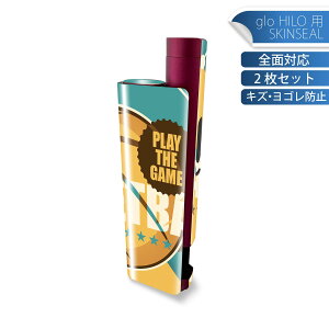 glo HILO plus ��p �f�U�C���X�L���V�[�� �S�� 2���Z�b�g�t���Z�b�g �J�o�[ �P�[�X �ی� �X�e�b�J�[ �f�R �A�N�Z�T���[ �X�e�b�J�[ �ی�V�[�� ���i���Ĕ������V�[�g 006270 �p��@�����@�o�X�P