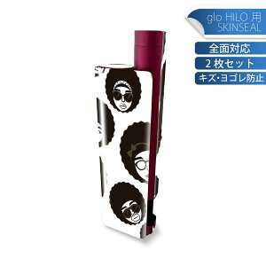 glo HILO plus ��p �f�U�C���X�L���V�[�� �S�� 2���Z�b�g�t���Z�b�g �J�o�[ �P�[�X �ی� �X�e�b�J�[ �f�R �A�N�Z�T���[ �X�e�b�J�[ �ی�V�[�� ���i���Ĕ������V�[�g 007361 �A�t���@�L�����N�^