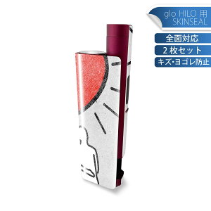 glo HILO plus ��p �f�U�C���X�L���V�[�� �S�� 2���Z�b�g�t���Z�b�g �J�o�[ �P�[�X �ی� �X�e�b�J�[ �f�R �A�N�Z�T���[ �X�e�b�J�[ �ی�V�[�� ���i���Ĕ������V�[�g 008775 �n�[�g�@�C���X�g�@