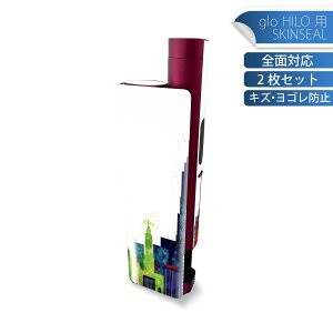 glo HILO plus ��p �f�U�C���X�L���V�[�� �S�� 2���Z�b�g�t���Z�b�g �J�o�[ �P�[�X �ی� �X�e�b�J�[ �f�R �A�N�Z�T���[ �X�e�b�J�[ �ی�V�[�� ���i���Ĕ������V�[�g 016305 �X���݁@�r��