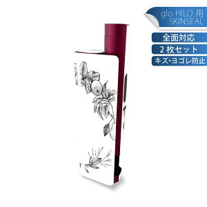 glo HILO plus ��p �f�U�C���X�L���V�[�� �S�� 2���Z�b�g�t���Z�b�g �J�o�[ �P�[�X �ی� �X�e�b�J�[ �f�R �A�N�Z�T���[ �X�e�b�J�[ �ی�V�[�� ���i���Ĕ������V�[�g 019566 flower ���m�N�� ��