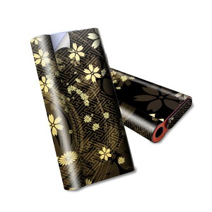 glo hyper air 専用 デザインスキンシール 全面 フルセット カバー ケース 保護 グロー ハイパー エア グロウ ステッカー デコ アクセサリー 電子たばこ 005847 和風 和柄 花