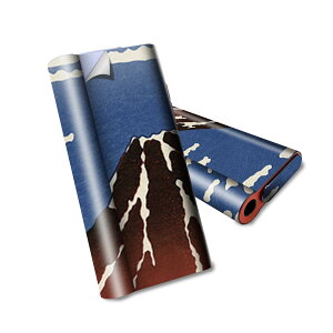 glo hyper air 専用 デザインスキンシール 全面 フルセット カバー ケース 保護 グロー ハイパー エア グロウ ステッカー デコ アクセサリー 電子たばこ 011478 和風 和柄 富士山