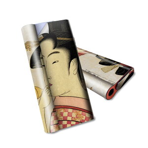 glo hyper air 専用 デザインスキンシール 全面 フルセット カバー ケース 保護 グロー ハイパー エア グロウ ステッカー デコ アクセサリー 電子たばこ 011481 和風 和柄 人物