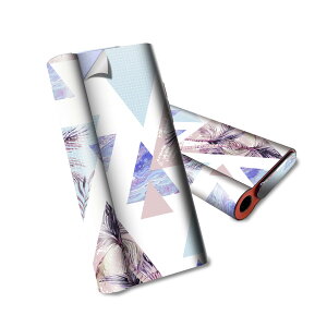 glo hyper air 専用 デザインスキンシール 全面 フルセット カバー ケース 保護 グロー ハイパー エア グロウ ステッカー デコ アクセサリー 電子たばこ 012579 三角 南国 水色