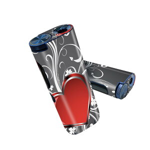 glo hyper pro �p �f�U�C���X�L���V�[�� ����2�� �V��3�� �Z�b�g 360°�J�o�[ �P�[�X �ی� �O���[ �n�C�p�[ �v�� �O���E �X�e�b�J�[ �f�R �A�N�Z�T���[ 002958 �n�[�g�@�ԁ@�O���[