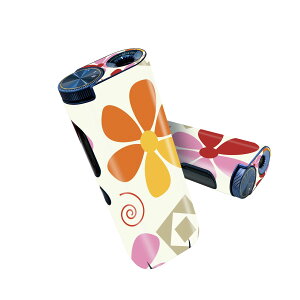 glo hyper pro 用 デザインスキンシール 側面2枚 天面3枚 セット 360°カバー ケース 保護 グロー ハイパー プロ グロウ ステッカー デコ アクセサリー 003872 花 和風 和柄