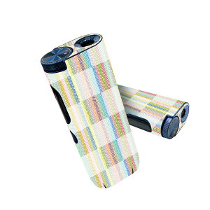 glo hyper pro 用 デザインスキンシール 側面2枚 天面3枚 セット 360°カバー ケース 保護 グロー ハイパー プロ グロウ ステッカー デコ アクセサリー 008726 カラフル 和柄 和風 市松模様