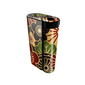 glo hyper x2 専用 デザインスキンシール 全面 フルセット カバー ケース 保護 グロー グロウ ステッカー デコ アクセサリー 電子たばこ 000962 日本語・和柄 和柄 花