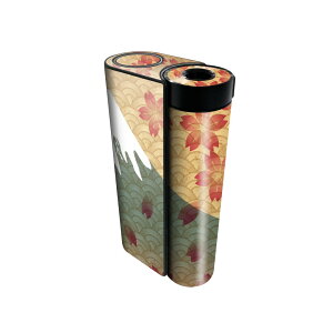 glo hyper x2 専用 デザインスキンシール 全面 フルセット カバー ケース 保護 グロー グロウ ステッカー デコ アクセサリー 電子たばこ 005990 和風 和柄 富士山