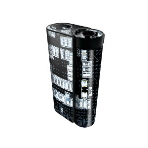 glo hyper x2 ��p �f�U�C���X�L���V�[�� �S�� �t���Z�b�g �J�o�[ �P�[�X �ی� �O���[ �O���E �X�e�b�J�[ �f�R �A�N�Z�T���[ �d�q���΂� 008612 �@�B�@�ʐ^�@���@�u���b�N