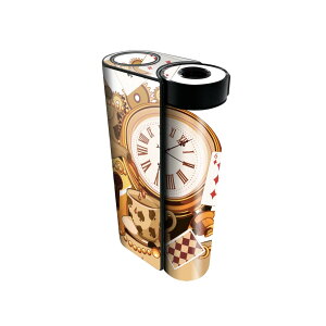 glo hyper x2 専用 デザインスキンシール 全面 フルセット カバー ケース 保護 グロー グロウ ステッカー デコ アクセサリー 電子たばこ 009263 トランプ ハート アンティーク