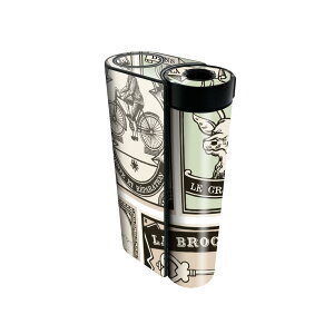 glo hyper x2 専用 デザインスキンシール 全面 フルセット カバー ケース 保護 グロー グロウ ステッカー デコ アクセサリー 電子たばこ 009608 外国 英語 アンティーク