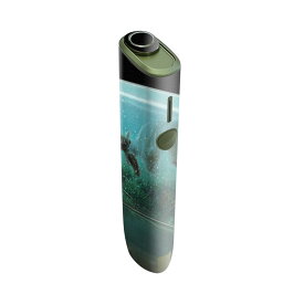 IQOS ILUMA ONE 用 デザインスキンシール アイコス イルマ ワン 対応 シール スキンシール フル アクセサリ 保護シール デコシール 025635 女性　海　水中　瓶