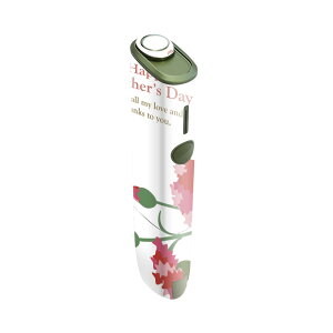 IQOS ILUMA ONE 用 デザインスキンシール アイコス イルマ ワン 対応 シール スキンシール フル アクセサリ 保護シール デコシール 012908 母の日 カーネーション 花