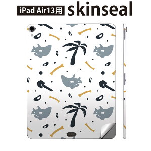 iPad Air13 �p �X�L���V�[�� �A�C�p�b�h �G�A 13�C���` �Ή� �S�ʃX�L���V�[�� �t�� �w�� ���� �ی�V�[�� �l�C ���� �_�C�i�\�[ Dinosaurs 020752