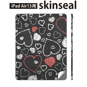 iPad Air13 �p �X�L���V�[�� �A�C�p�b�h �G�A 13�C���` �Ή� �S�ʃX�L���V�[�� �t�� �w�� ���� �ی�V�[�� �l�C �n�[�g �͗l 006368