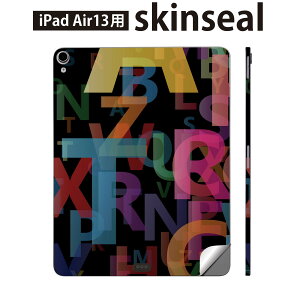 iPad Air13 �p �X�L���V�[�� �A�C�p�b�h �G�A 13�C���` �Ή� �S�ʃX�L���V�[�� �t�� �w�� ���� �ی�V�[�� �l�C �p�� �J���t�� ���� 007067