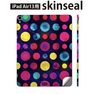 iPad Air13 �p �X�L���V�[�� �A�C�p�b�h �G�A 13�C���` �Ή� �S�ʃX�L���V�[�� �t�� �w�� ���� �ی�V�[�� �l�C �h�b�g ���� �J���t�� 012348