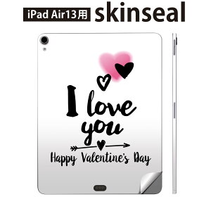 iPad Air13 �p �X�L���V�[�� �A�C�p�b�h �G�A 13�C���` �Ή� �S�ʃX�L���V�[�� �t�� �w�� ���� �ی�V�[�� �l�C �o�����^�C�� �n�[�g ���u 013554