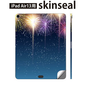 iPad Air13 �p �X�L���V�[�� �A�C�p�b�h �G�A 13�C���` �Ή� �S�ʃX�L���V�[�� �t�� �w�� ���� �ی�V�[�� �l�C �ԉ� �J���t�� 013803