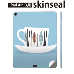 iPad Air13 �p �X�L���V�[�� �A�C�p�b�h �G�A 13�C���` �Ή� �S�ʃX�L���V�[�� �t�� �w�� ���� �ی�V�[�� �l�C �J�t�F �}�O�J�b�v 014442