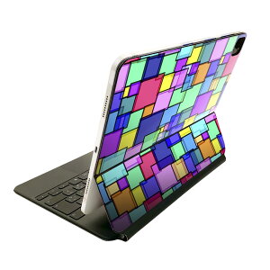 Magic Keyboard 12.9�C���` iPad Pro�i��4����A��5����A��6����j�Ή� apple �A�b�v�� �A�C�p�b�h �S�ʃX�L���V�[�� �t�� �O�� �w�� �ی�V�[�� �l�C �J���t���@�^�C�� 000102