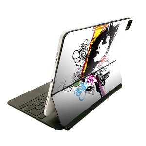 Magic Keyboard 12.9�C���` iPad Pro�i��4����A��5����A��6����j�Ή� apple �A�b�v�� �A�C�p�b�h �S�ʃX�L���V�[�� �t�� �O�� �w�� �ی�V�[�� �l�C HIPHOP�@�C���X�g 000116